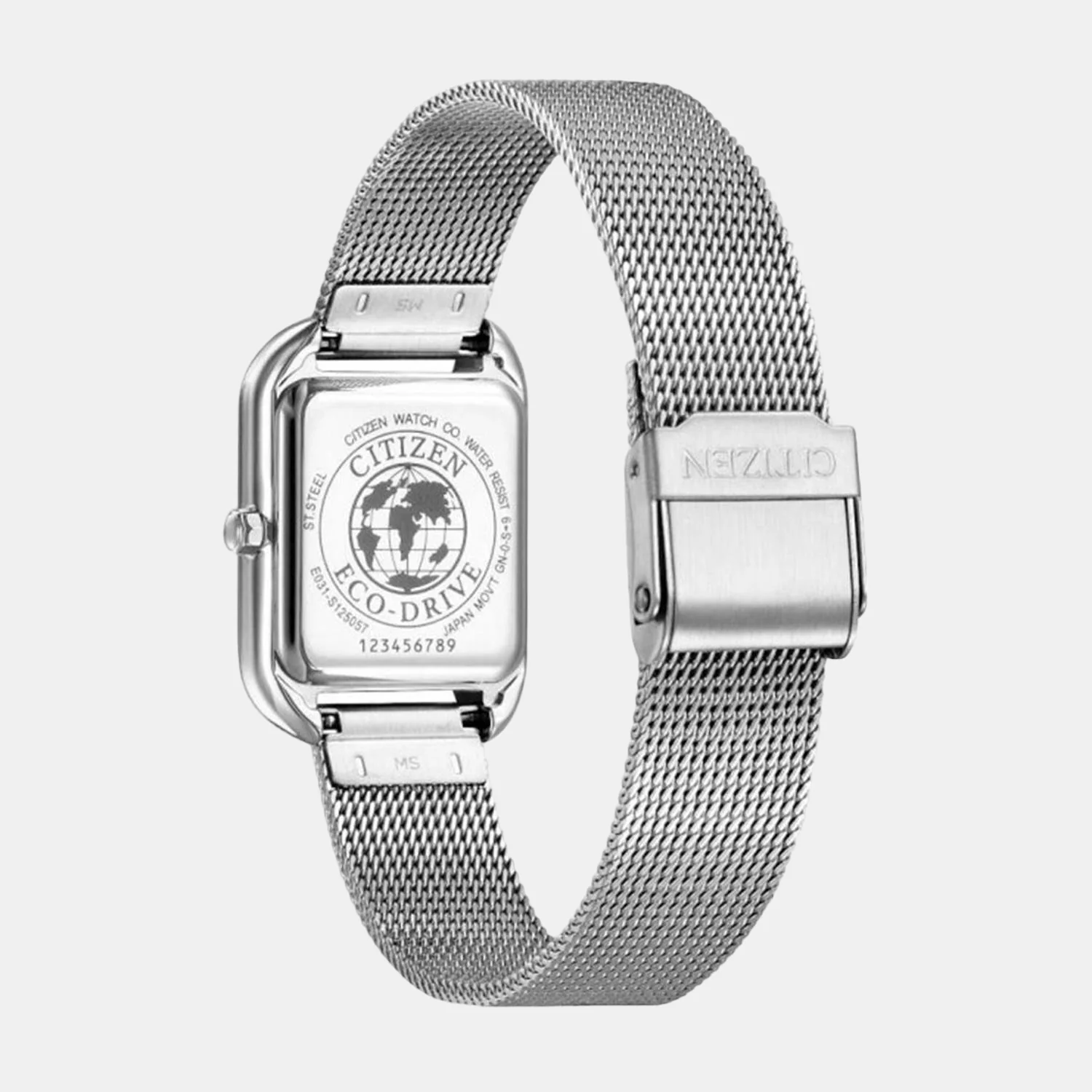 Women Quartz Two Tone Dial Analog Stainless Steel Watch EM0491-81D - Image 2