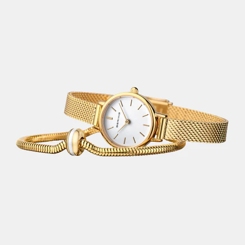 Classic Women's White Stainless Steel Watch 11022-334 - Image 4