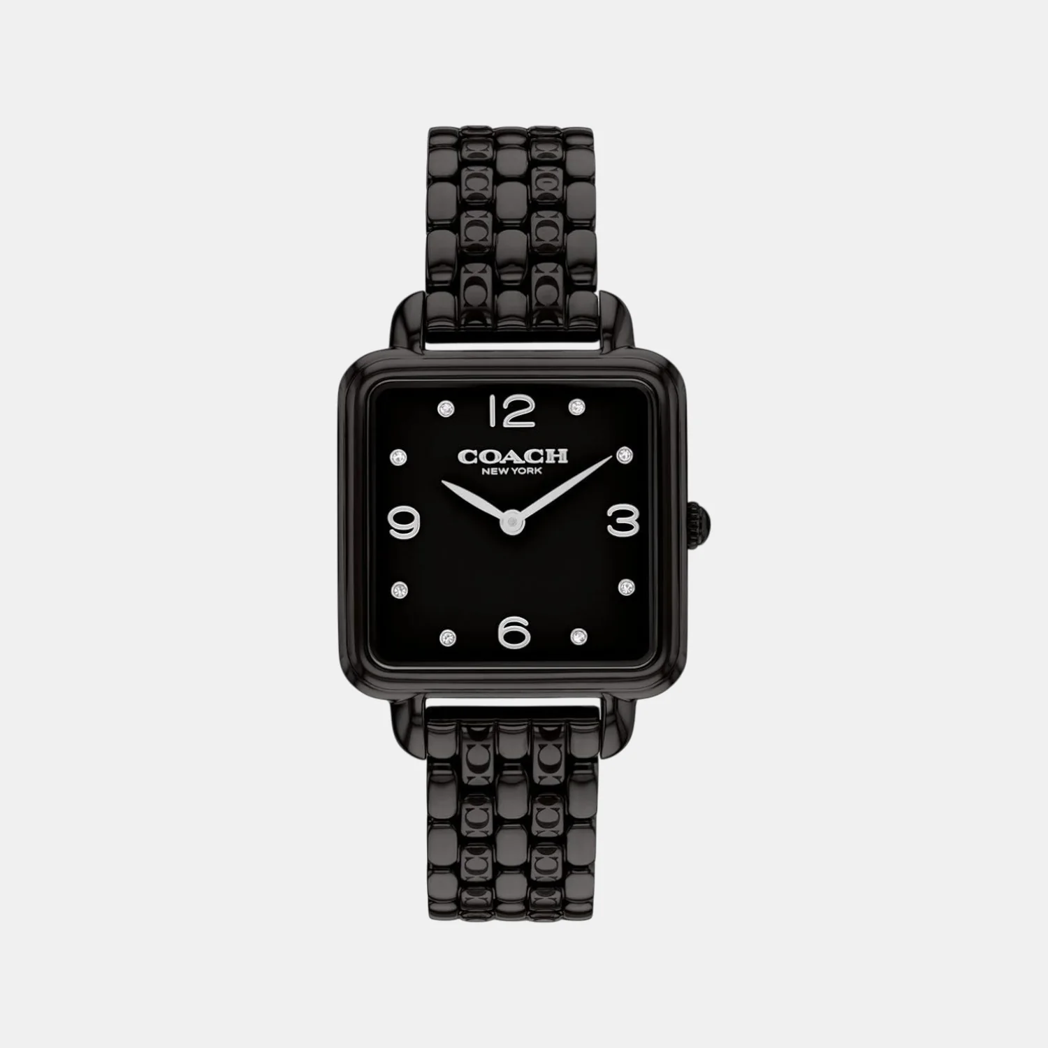 Cass Women Quartz Black Dial Analog Stainless Steel Watch 14504533 - Image 2