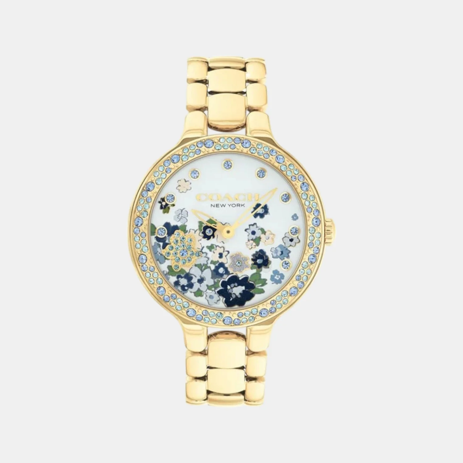 Chelsea Women Quartz Blue Dial Analog Stainless Steel Watch 14504500 - Image 2