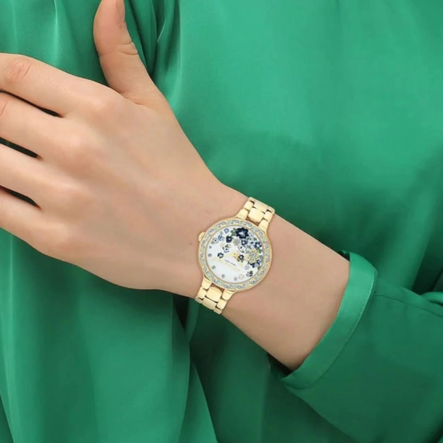Chelsea Women Quartz Blue Dial Analog Stainless Steel Watch 14504500 - Image 5