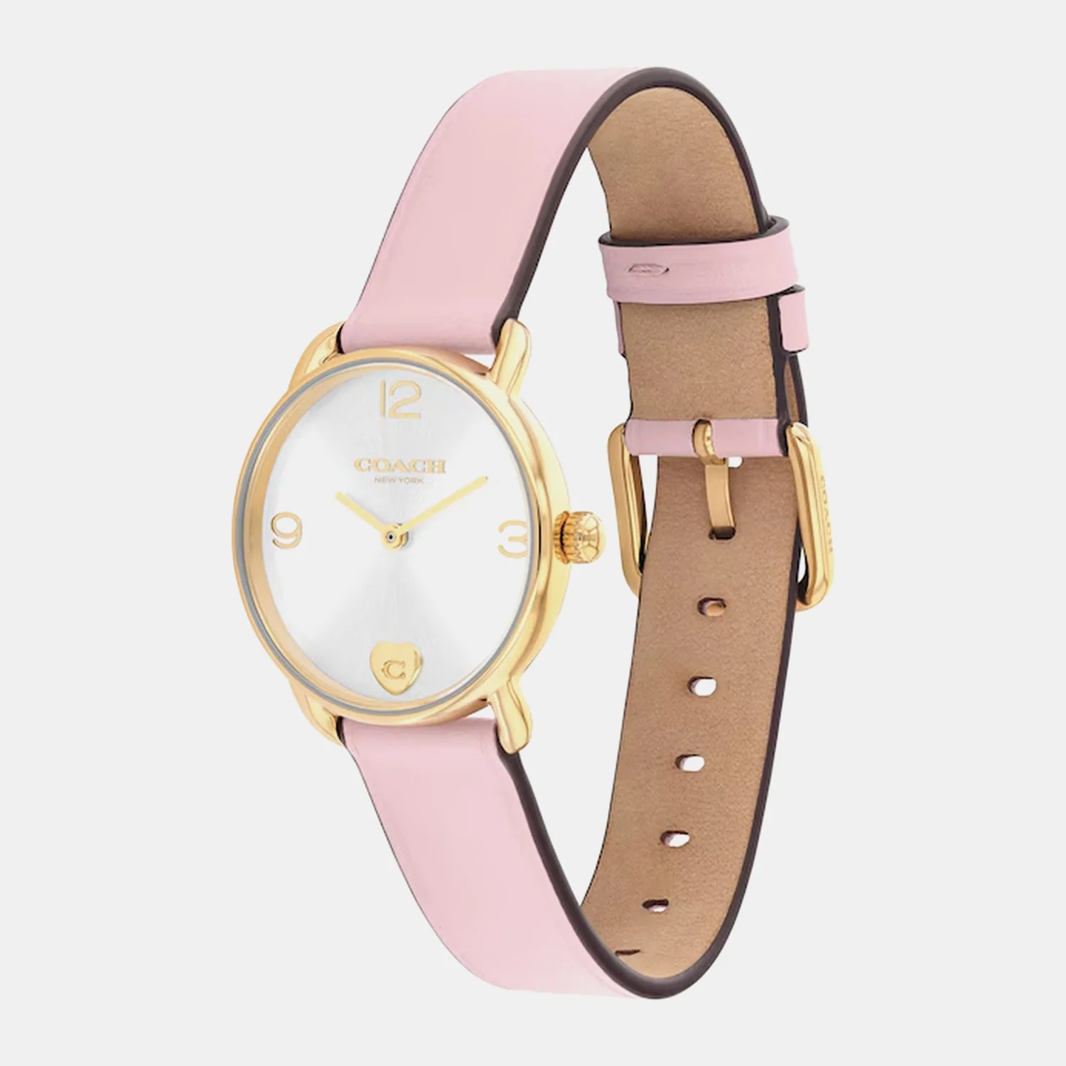 Elliot Women Quartz Silver Dial Analog Leather Watch 14000137 - Image 3