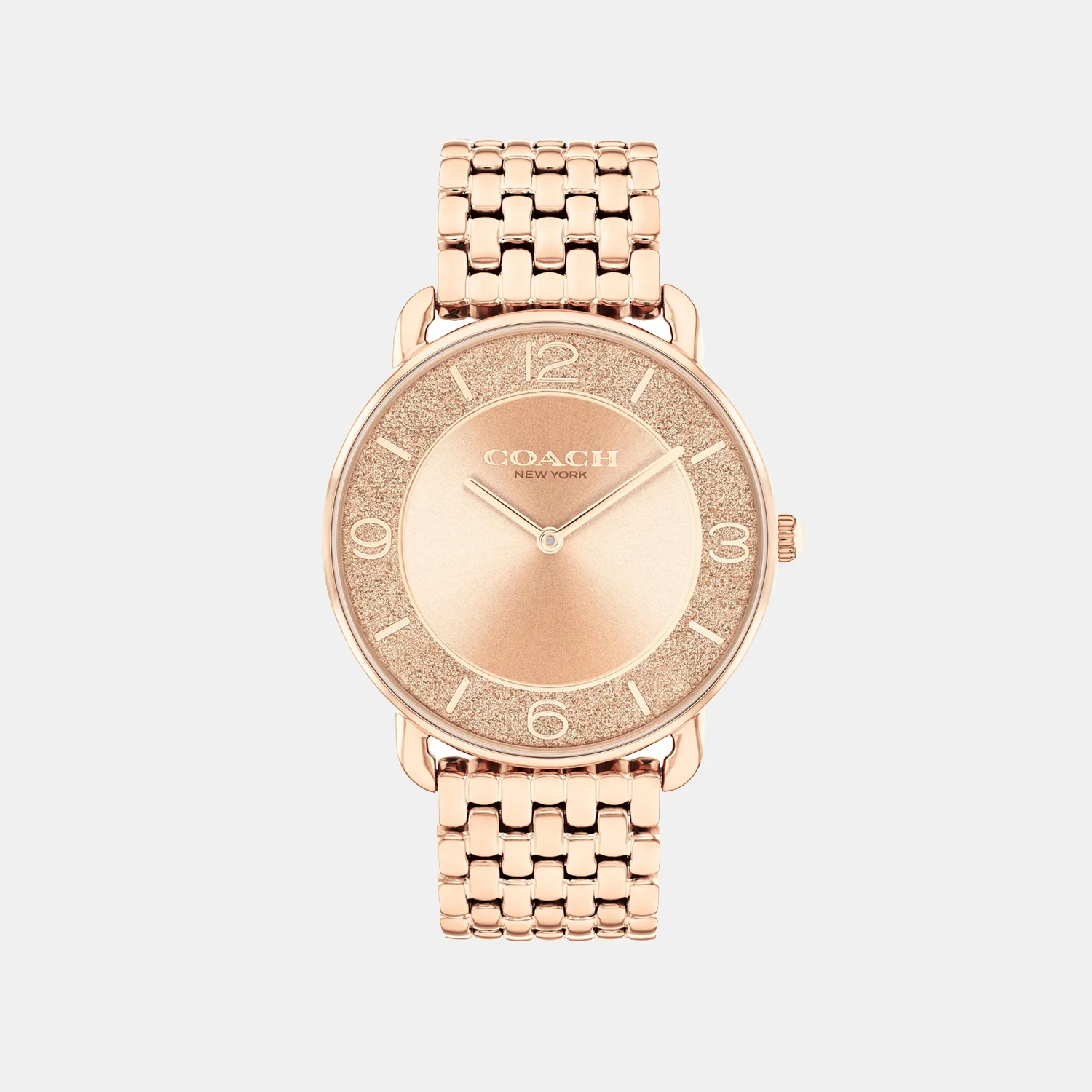 Elliot Women Quartz Rose Gold Dial Analog Stainless Steel Watch 14504375
