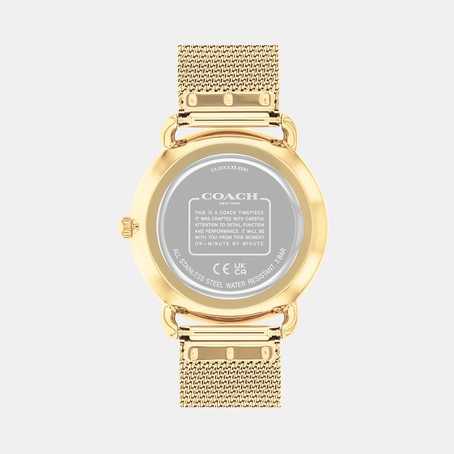 Elliot Women Quartz Silver Dial Analog Mesh Watch 14504208 - Image 4