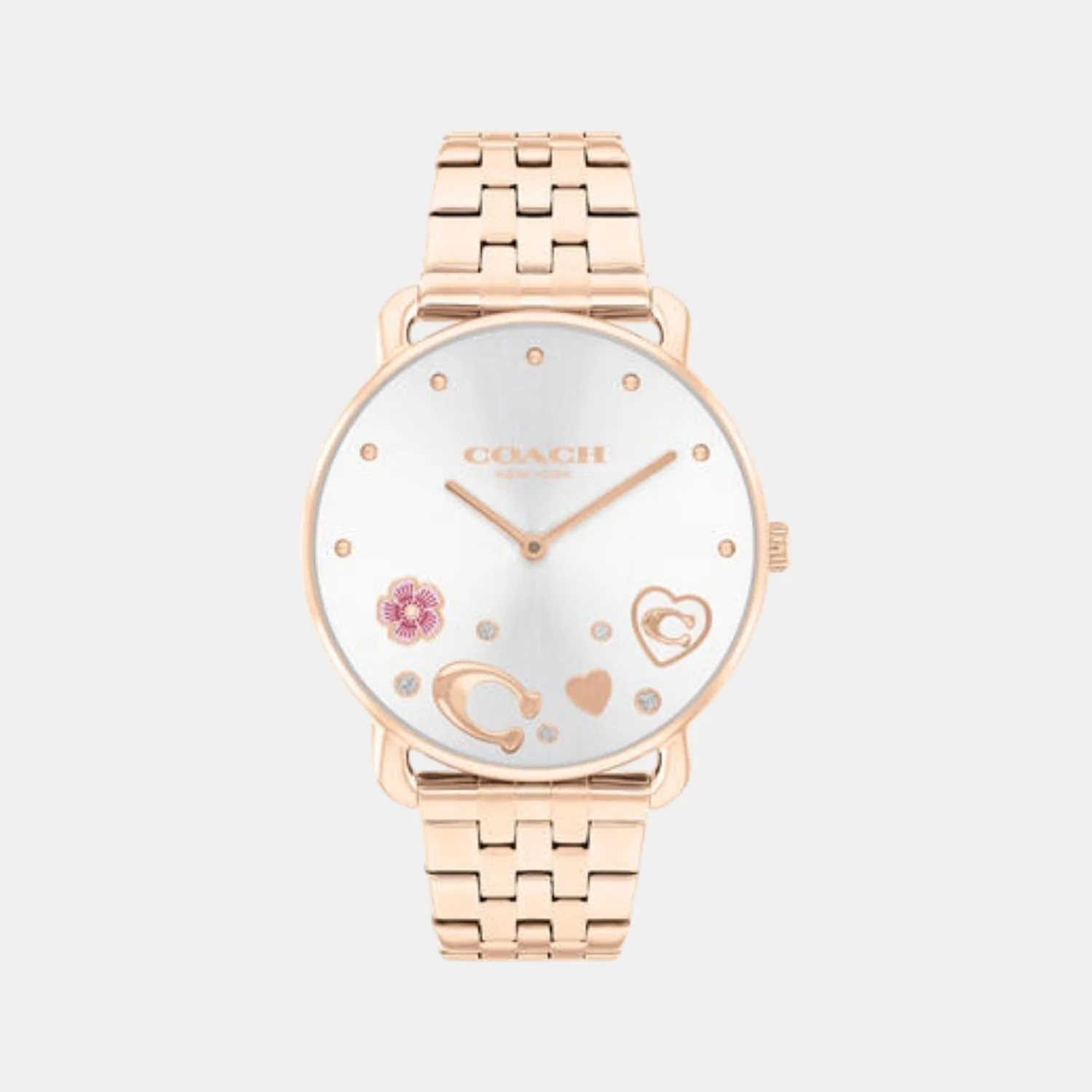 Elliot Women Quartz Dual Tone Dial Analog Stainless Steel Watch 14504285