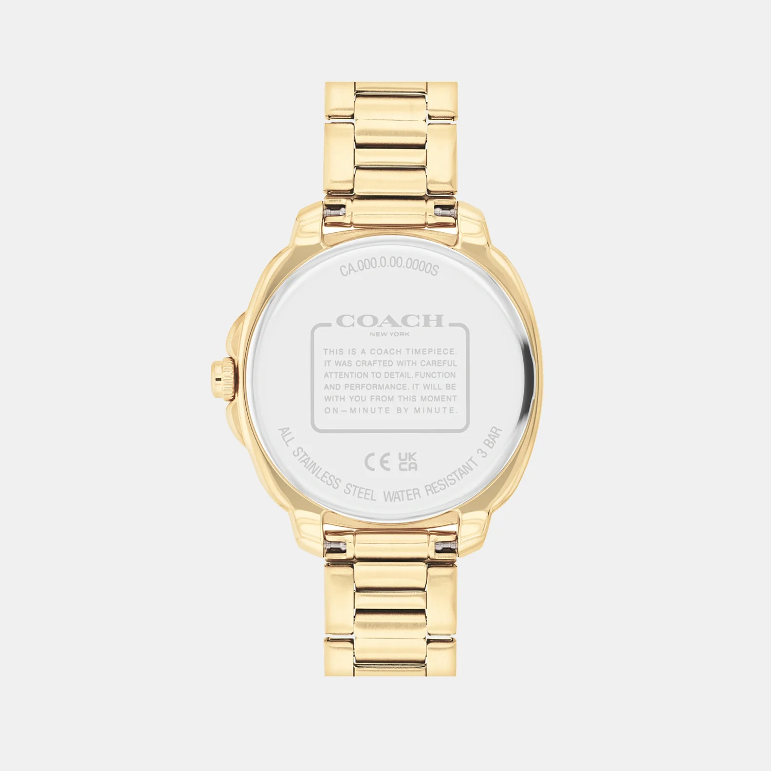Kitt Women Quartz Gold Dial Multi-Function Stainless Steel Watch 14504393 - Image 3