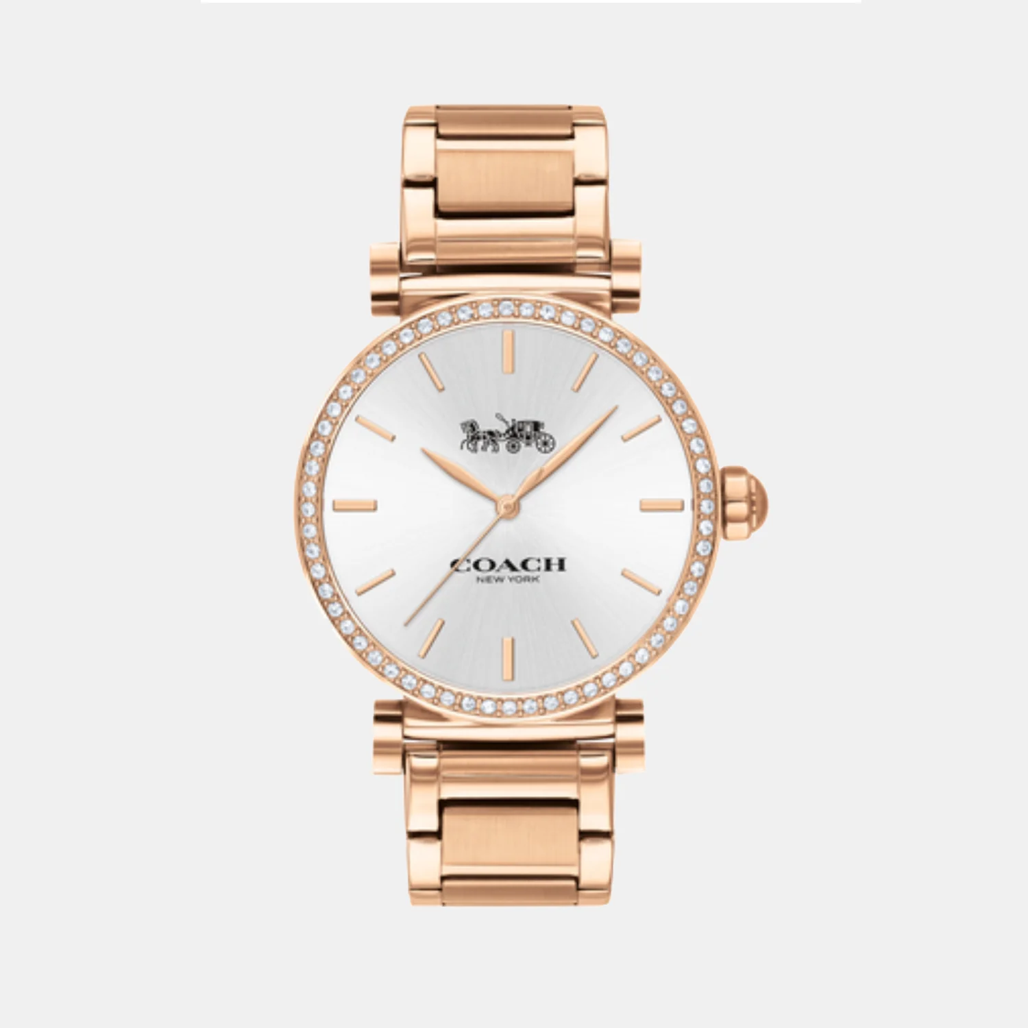 Madison Women Quartz Dual Tone Dial Analog Stainless Steel Watch 14503580 - Image 4