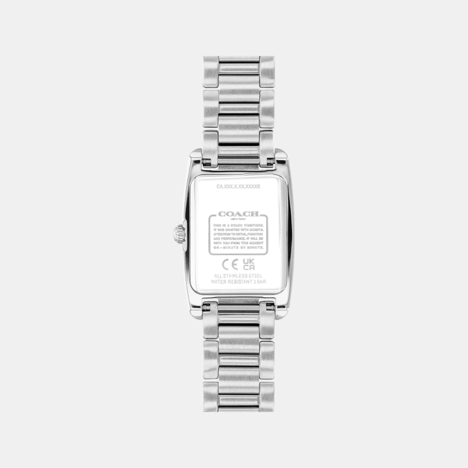 Reese Women Quartz White Dial Analog Stainless Steel Watch 14504590 - Image 4