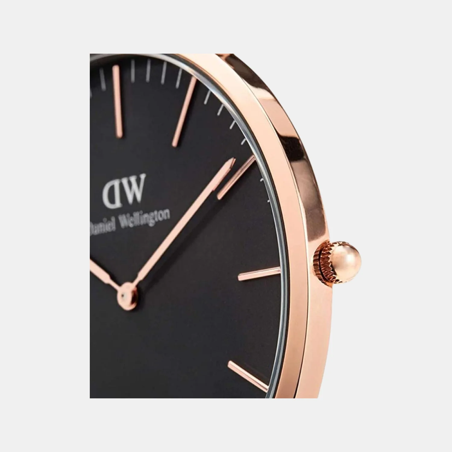 Classic Men Quartz Black Dial Analog Polyester Watch DW00100148 - Image 2