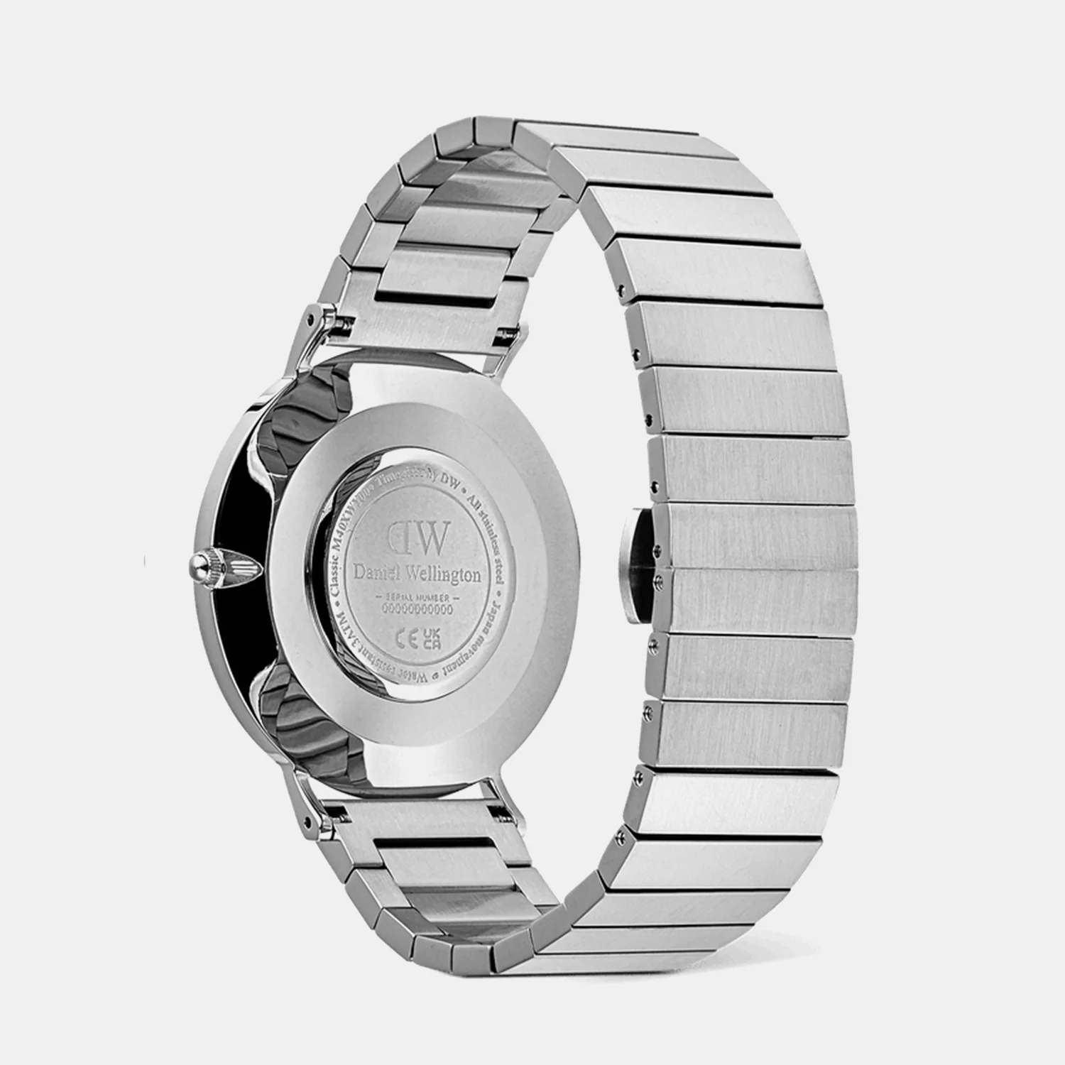 Classic Men Quartz Silver Dial Analog Stainless Steel Watch DW00100775K - Image 5