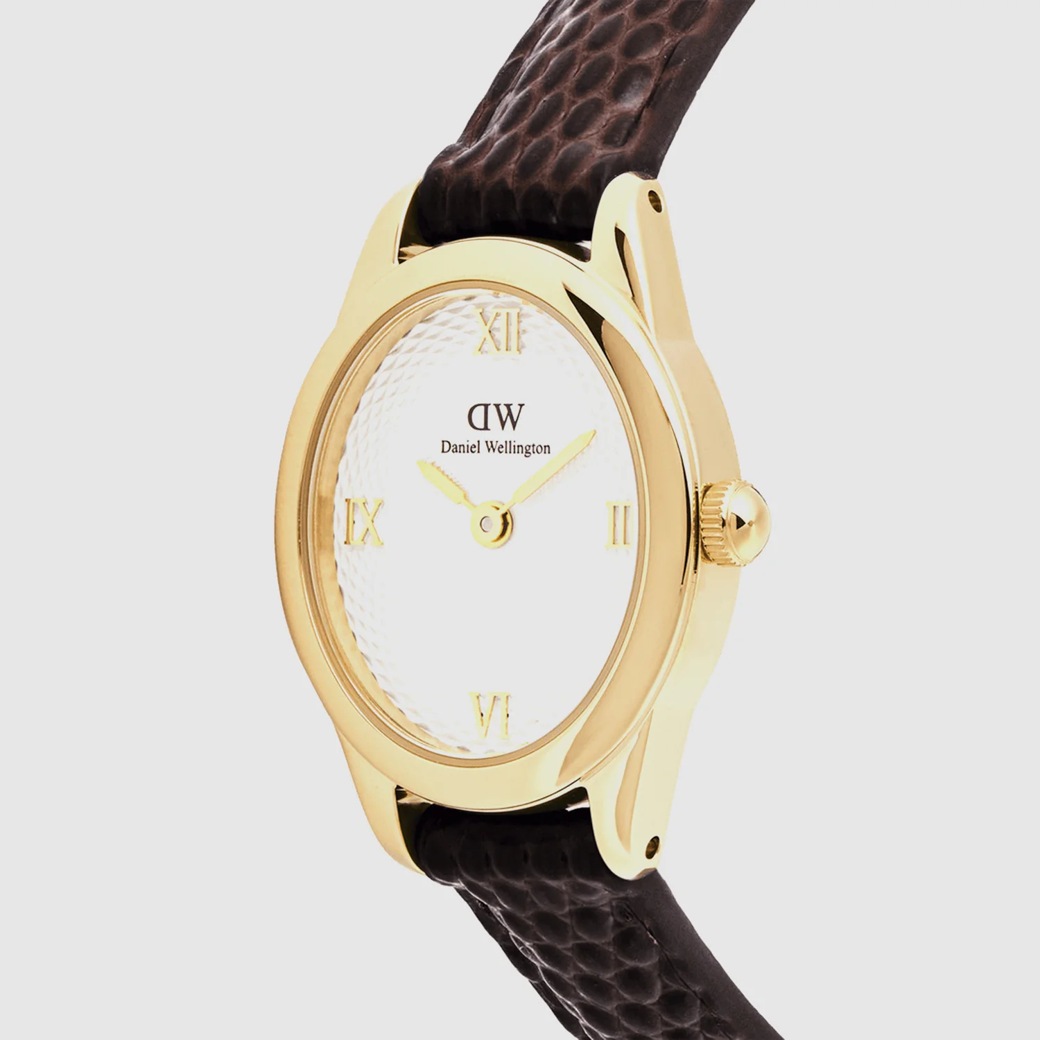 Ophelia Women Quartz White Dial Analog Leather Watch DW00100891 - Image 2