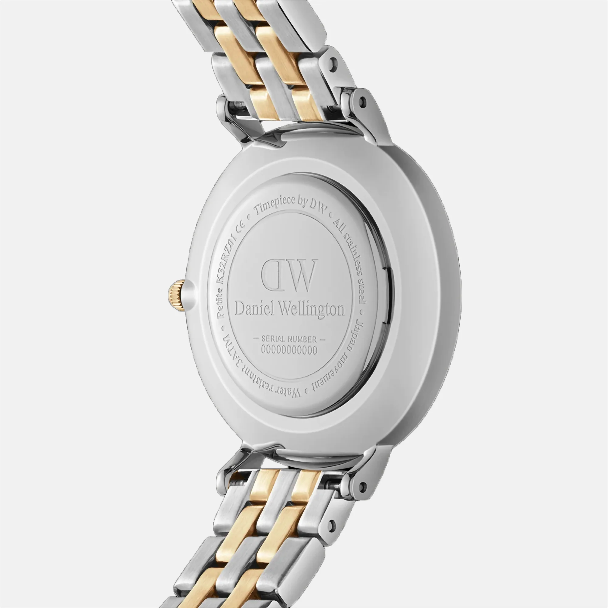 Petite Women Quartz Mother Of Pearl Dial Analog Stainless Steel Watch DW00100665K - Image 3