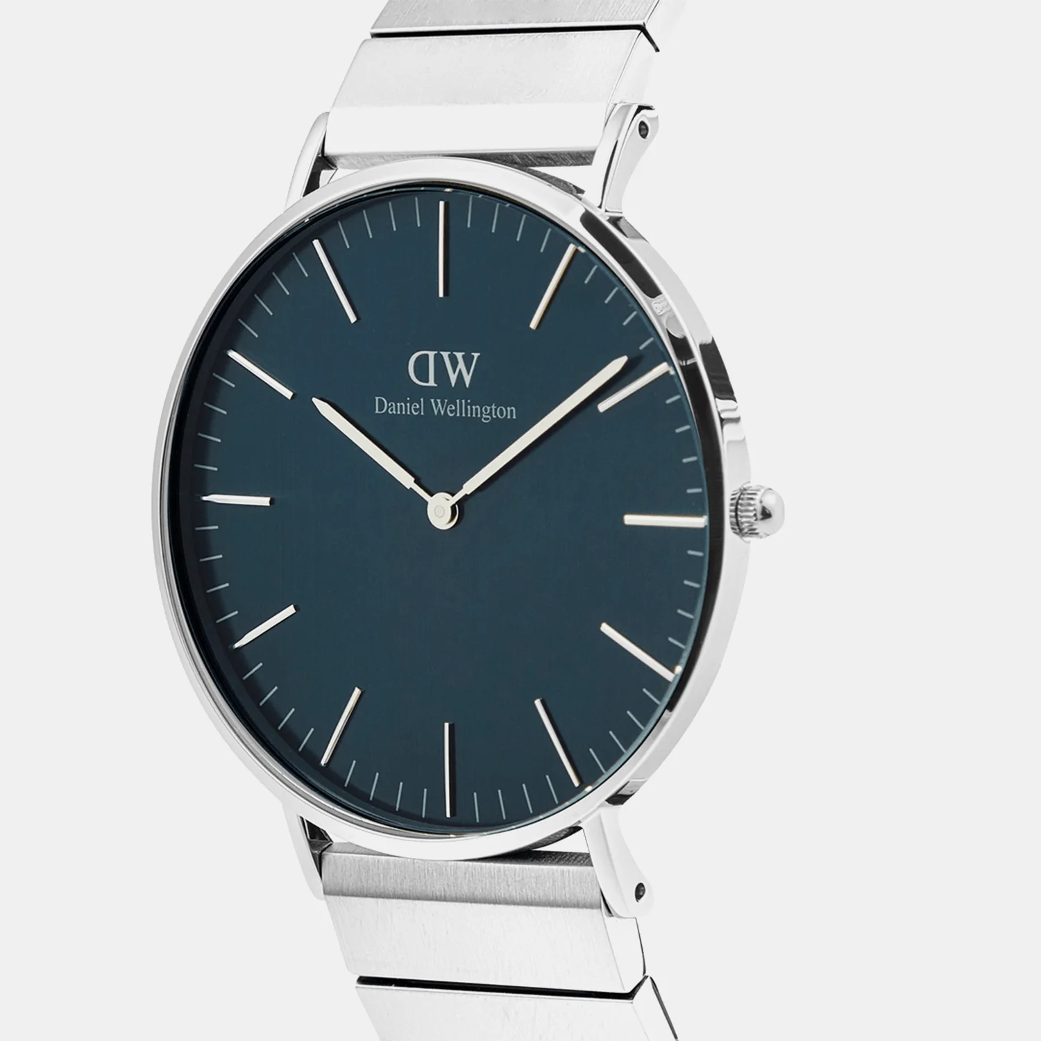Unisex Quartz Blue Dial Analog Stainless Steel Watch DW00100776K - Image 3