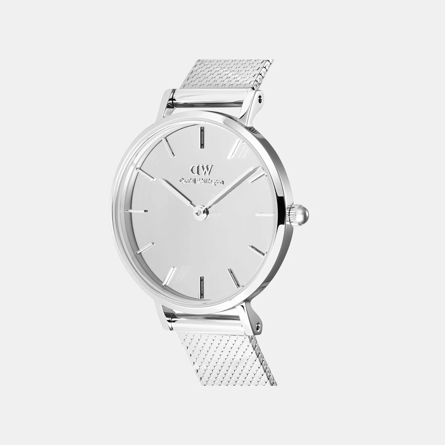 Women Quartz Silver Dial Analog Stainless Steel Watch DW00100796K - Image 2