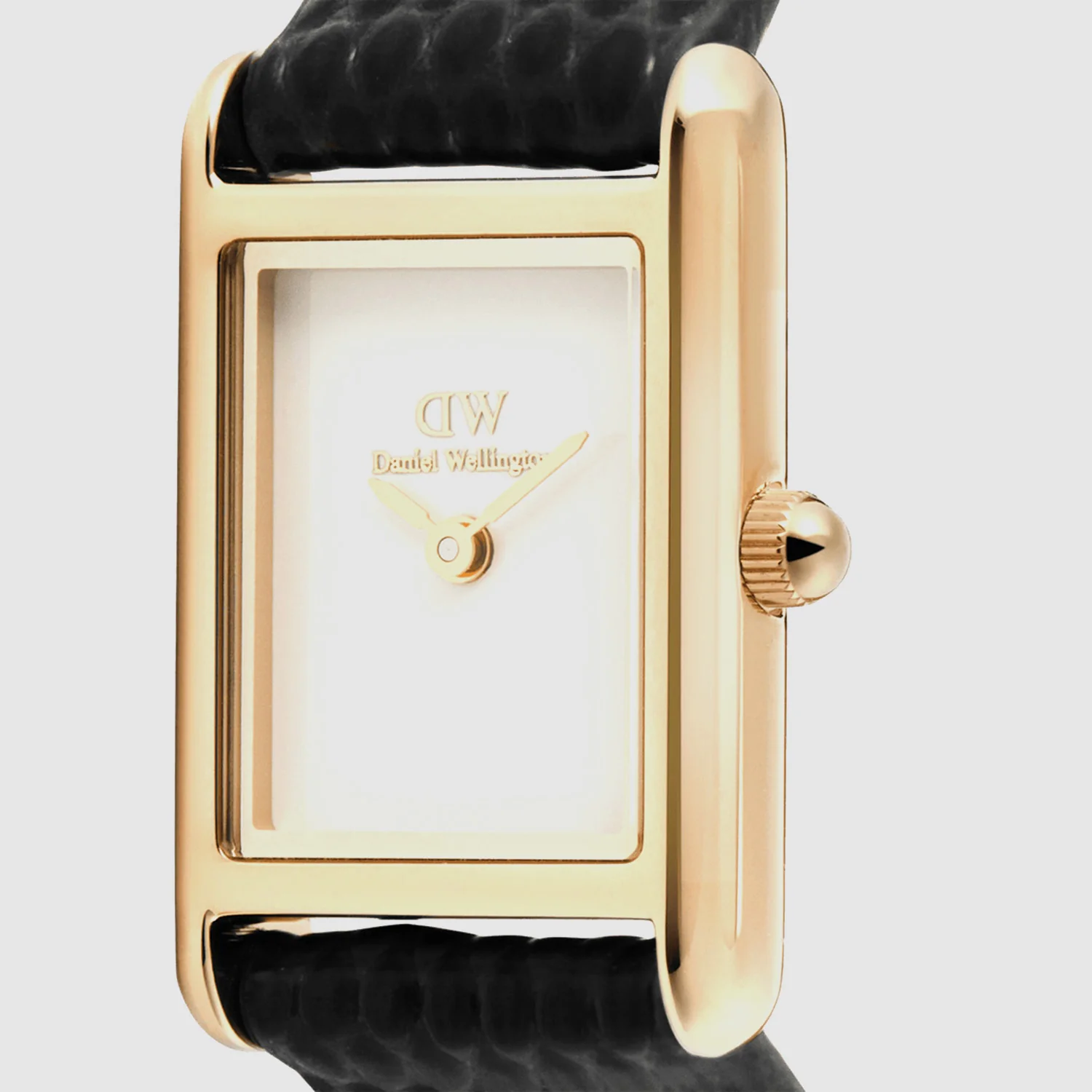 Women Quartz White Dial Analog Leather Watch DW00100907 - Image 2