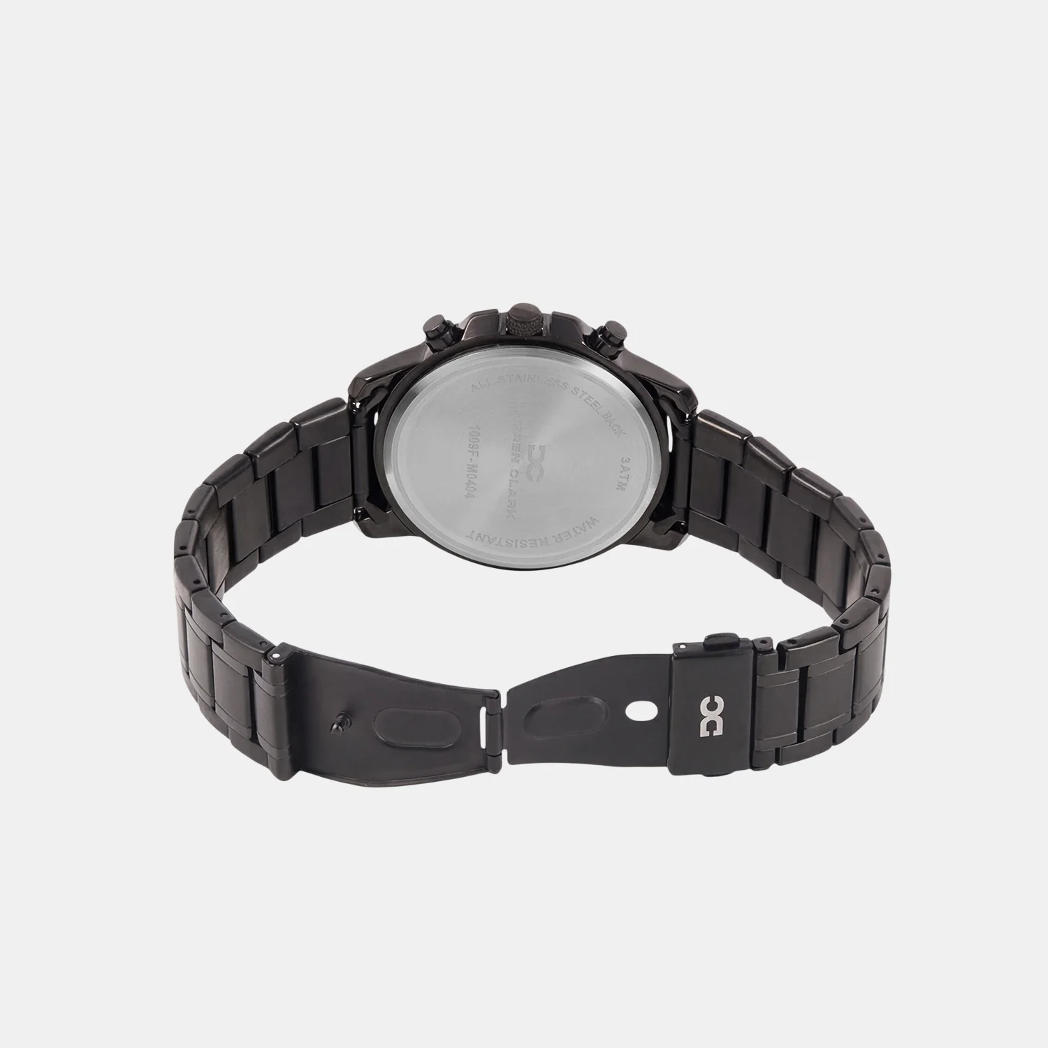 Men Quartz Black Dial Multi-Function Metal Watch 1009F-M0404 - Image 4