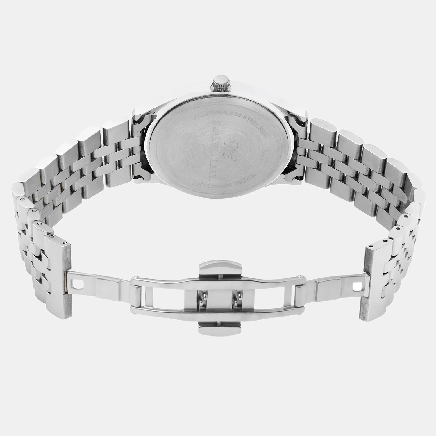 Men Quartz Grey Dial Analog Metal Watch 1003A-M0116 - Image 4
