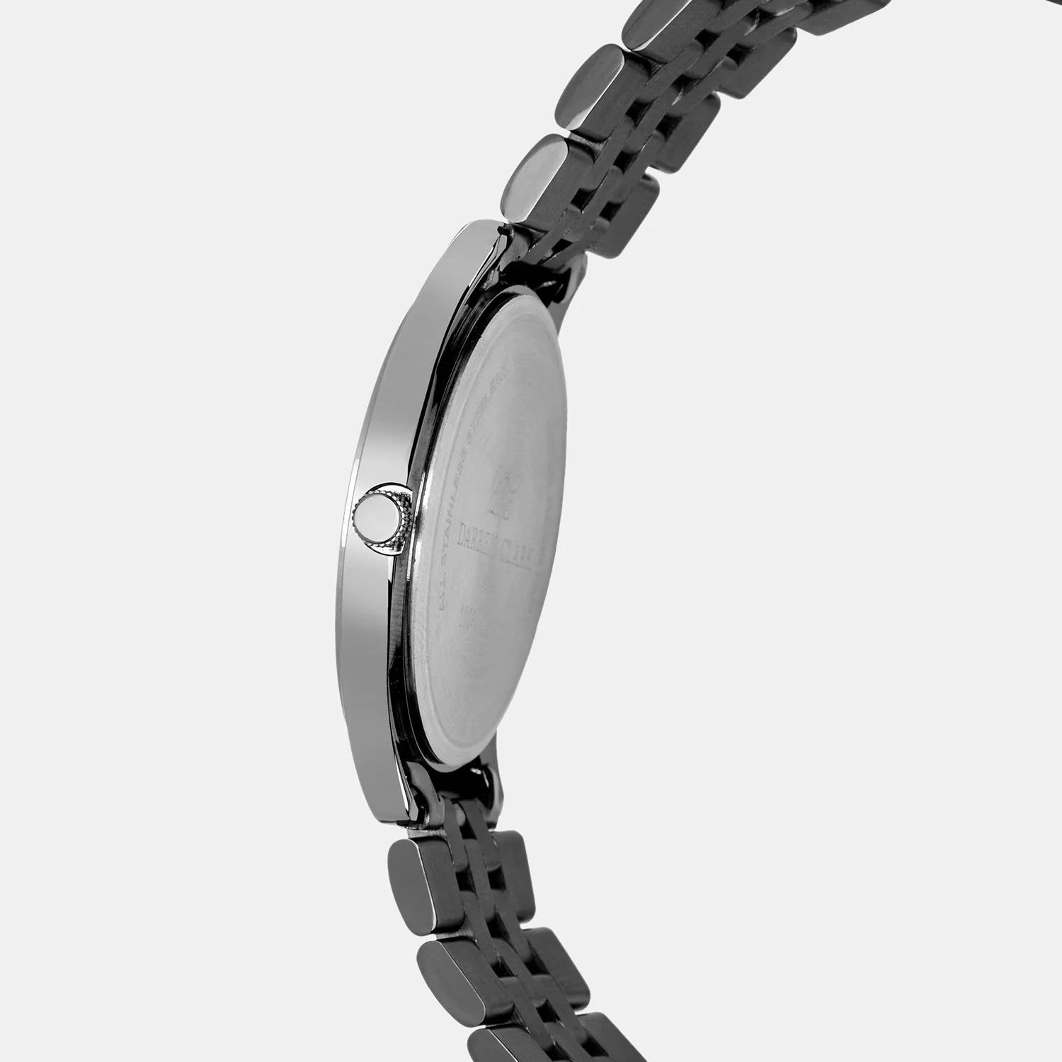 Men Quartz Grey Dial Analog Stainless Steel Watch 1003J-M0816 - Image 3
