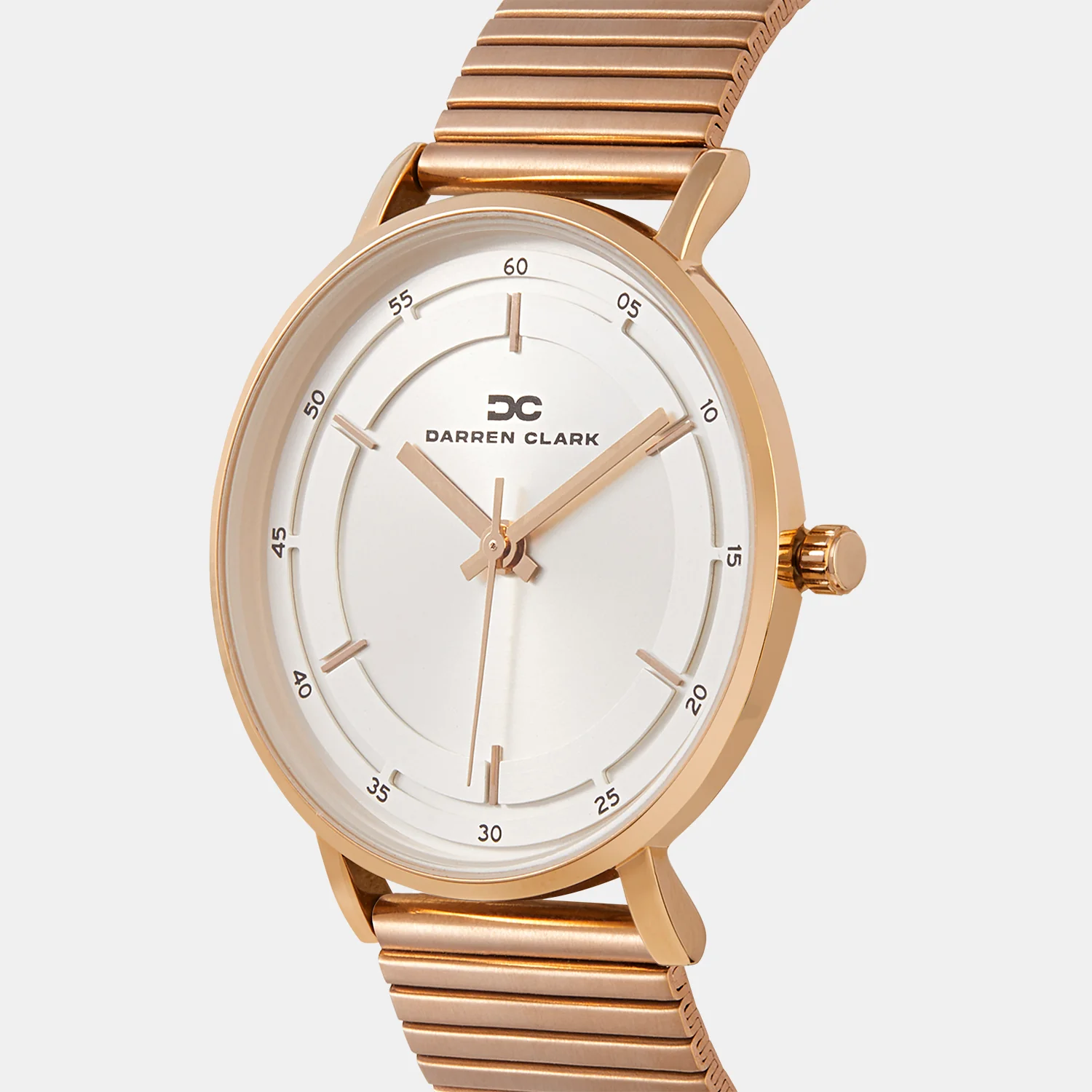 Men Quartz Silver Dial Analog Mesh Watch 1013C-E0303 - Image 2