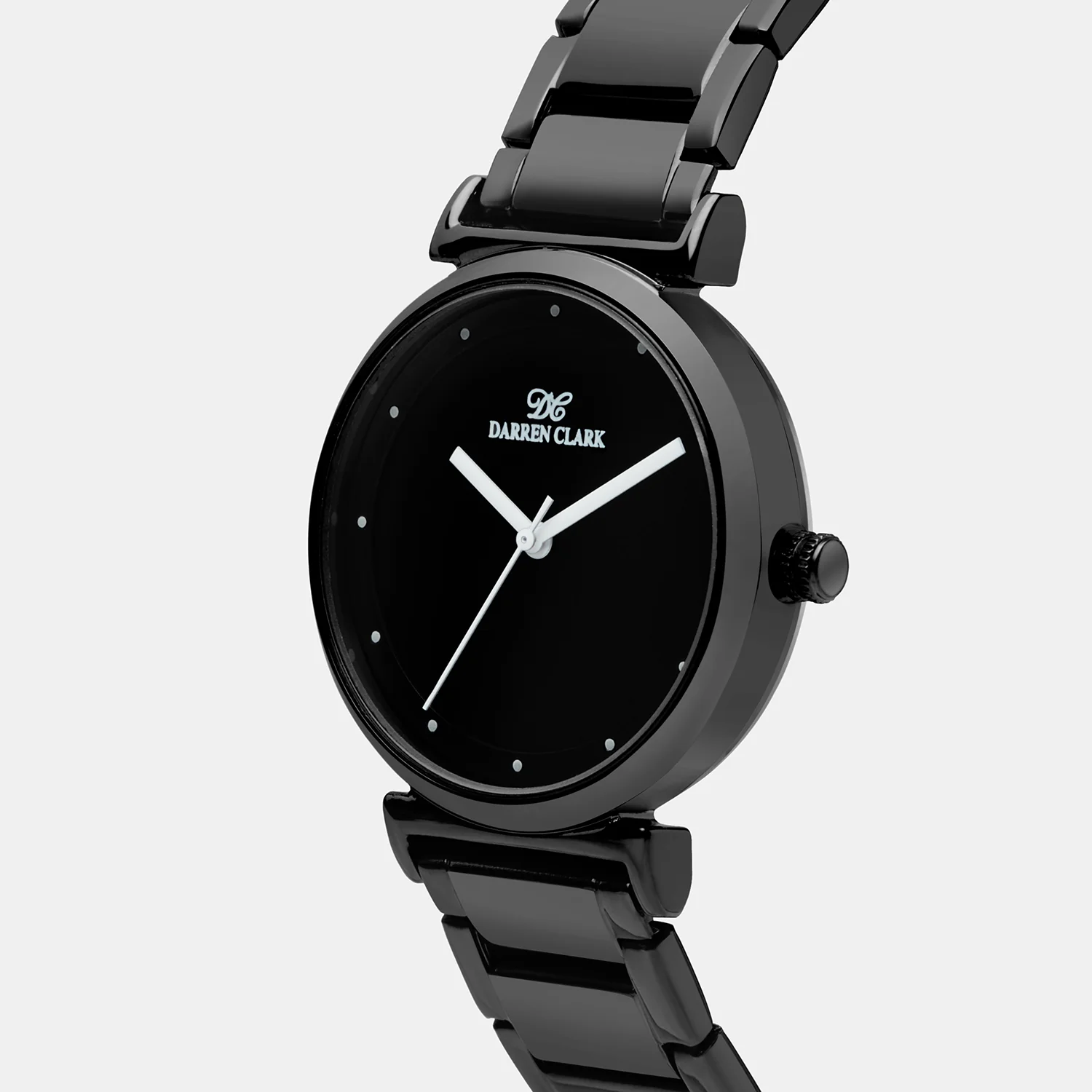 Women Quartz Black Dial Analog Stainless Steel Watch 2001F-M0404 - Image 2