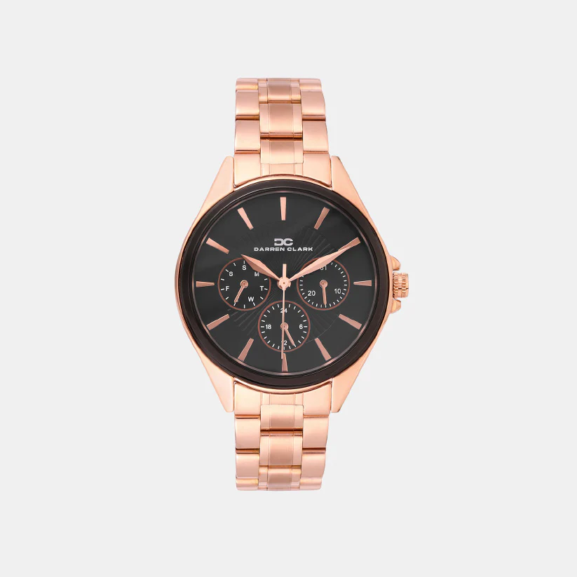 Women Quartz Black Dial Multi-Function Metal Watch 2010C-M0304 - Image 2