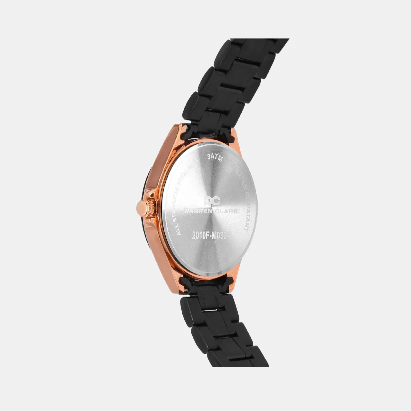 Women Quartz Black Dial Multi-Function Metal Watch 2010F-M0304 - Image 4