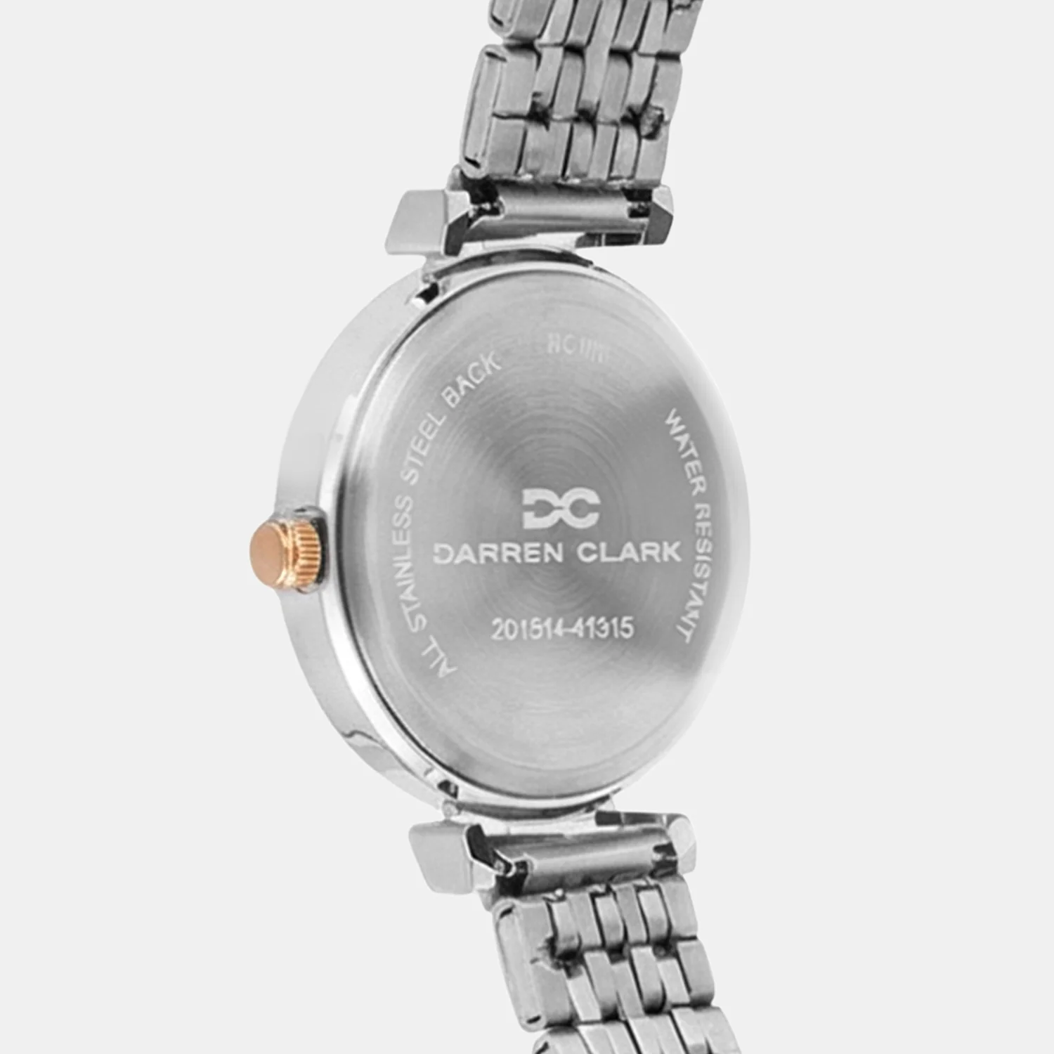 Women Quartz Grey Dial Analog Metal Watch 2013E-M1315 - Image 3