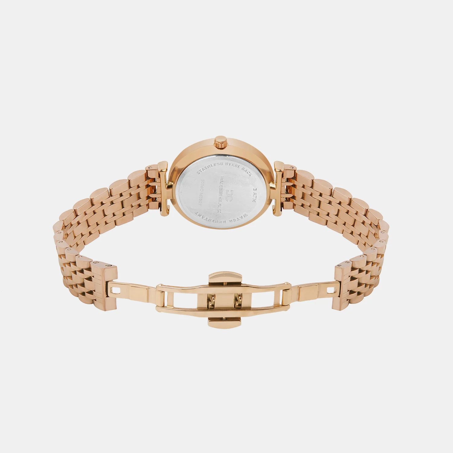Women Quartz Rose Dial Analog Metal Watch 2009C-M0307 - Image 5