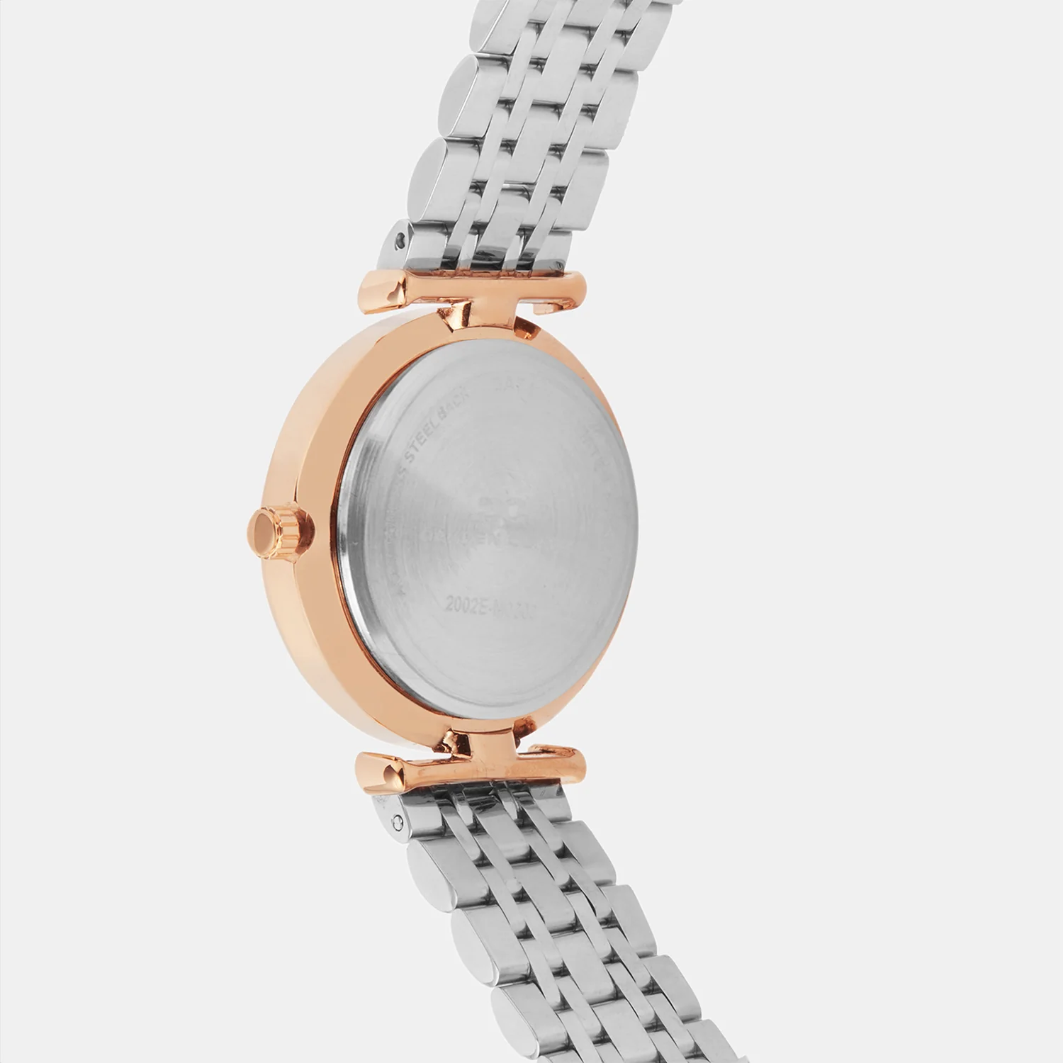 Women Quartz Silver Dial Analog Metal Watch 2002E-M0303 - Image 3