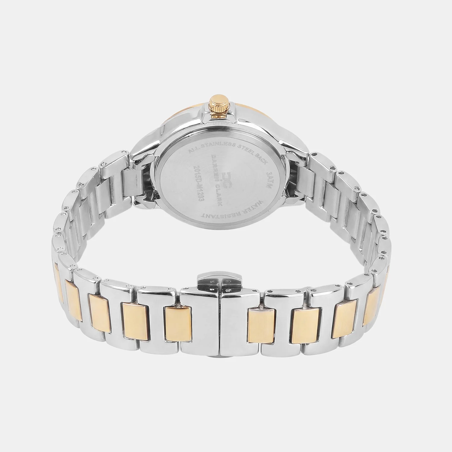 Women Quartz Silver Dial Analog Metal Watch 2015D-M1203 - Image 4