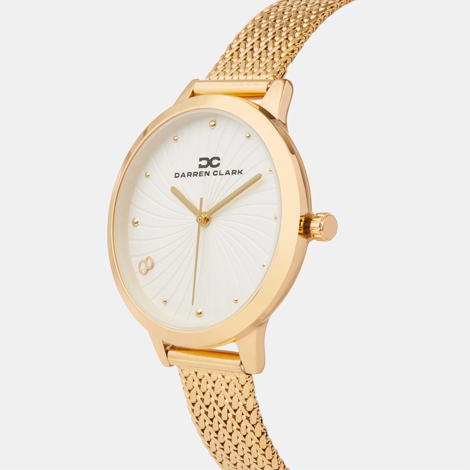 Women Quartz White Dial Analog Mesh Watch 2006B-E0202 - Image 2