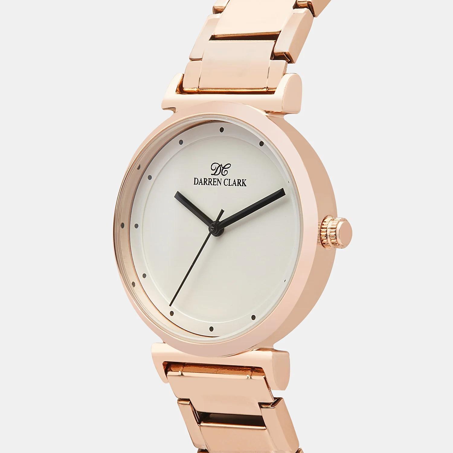 Women Quartz White Dial Analog Stainless Steel Watch 2001C-M0302 - Image 2