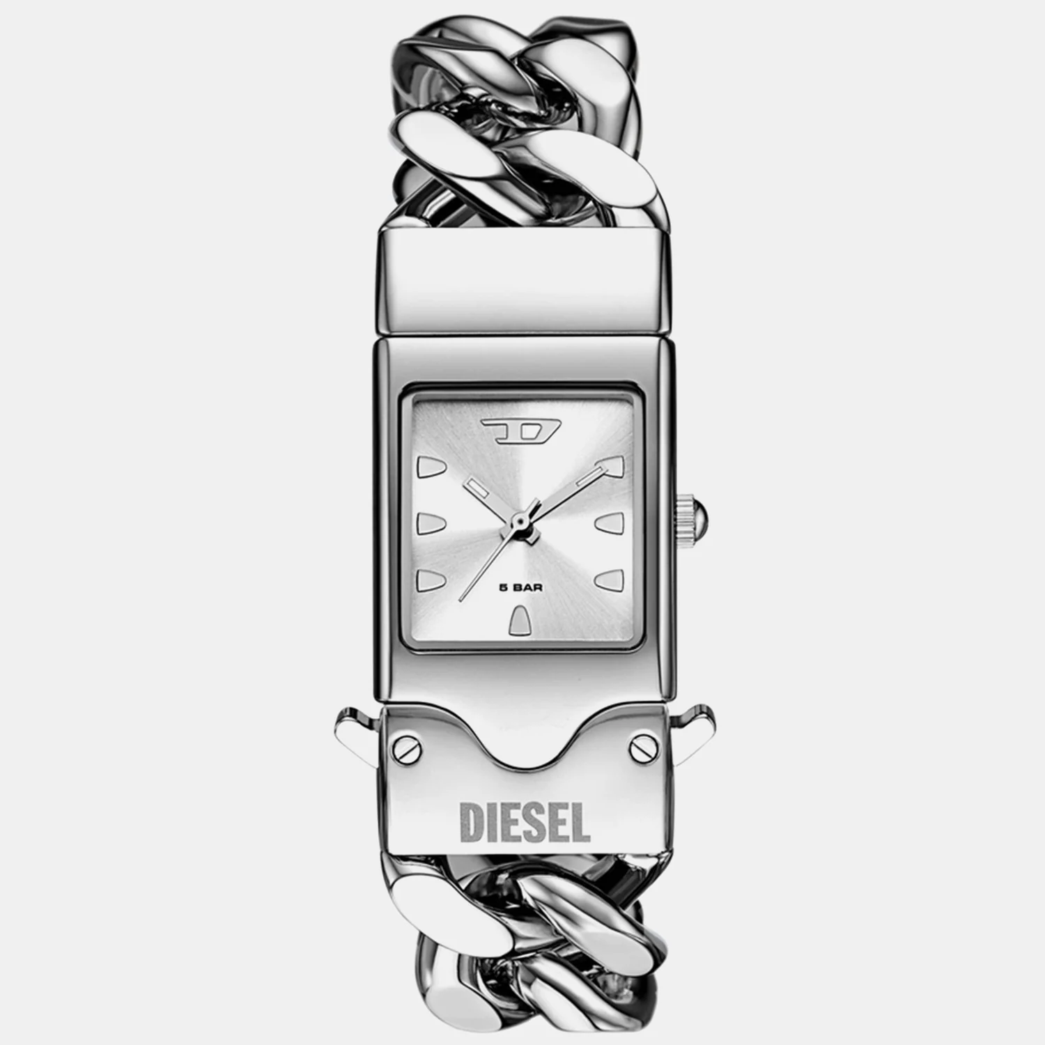 Closer Women Quartz Silver Dial Analog Stainless Steel Watch DZ2225 - Image 3