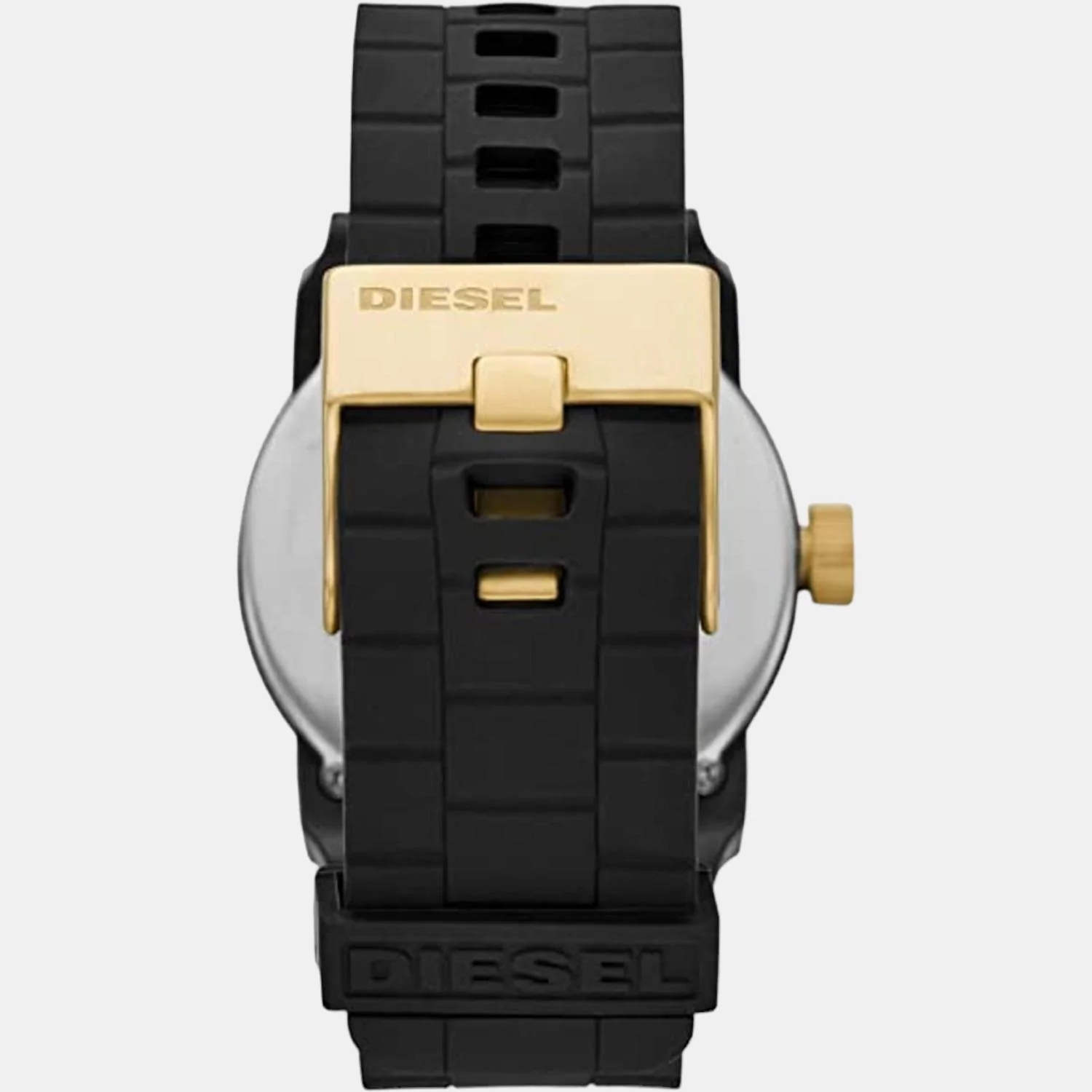 Double Down Men Quartz Black Dial Analog Silicone Watch DZ1972 - Image 3