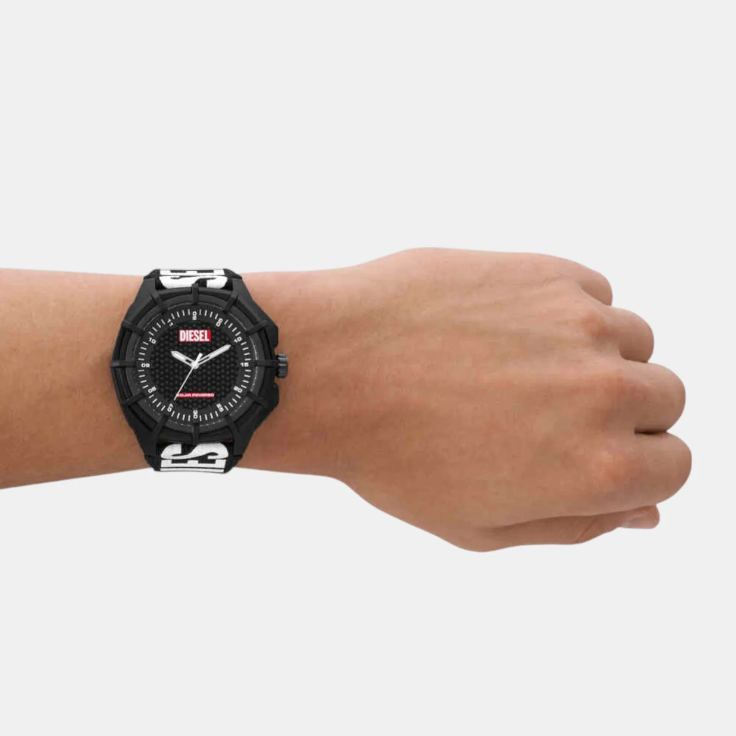 Framed Men Quartz Black Dial Analog Plastic Watch DZ4654 - Image 3