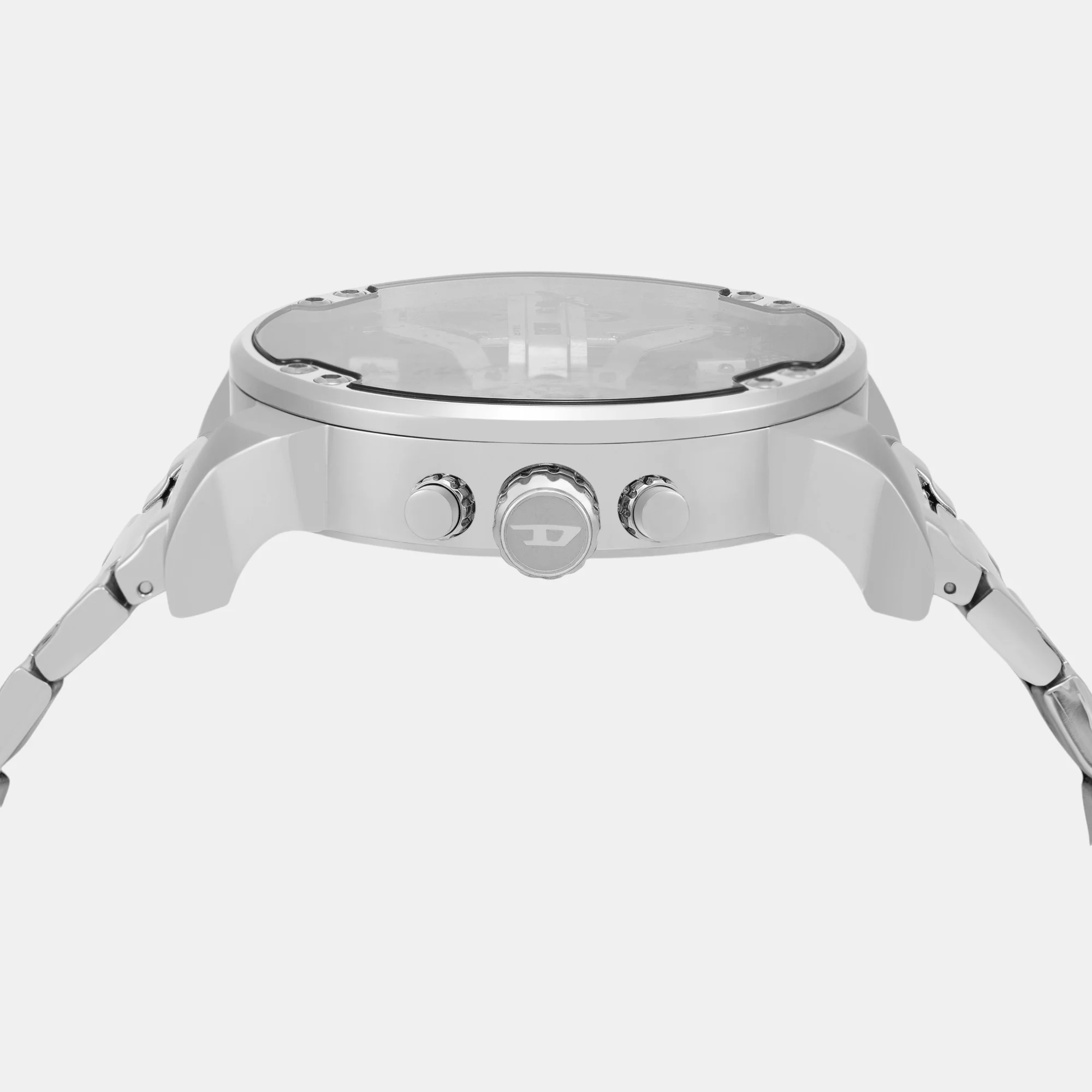 Mr. Daddy 2.0 Men Quartz White Dial Chronograph Stainless Steel Watch DZ7482 - Image 5