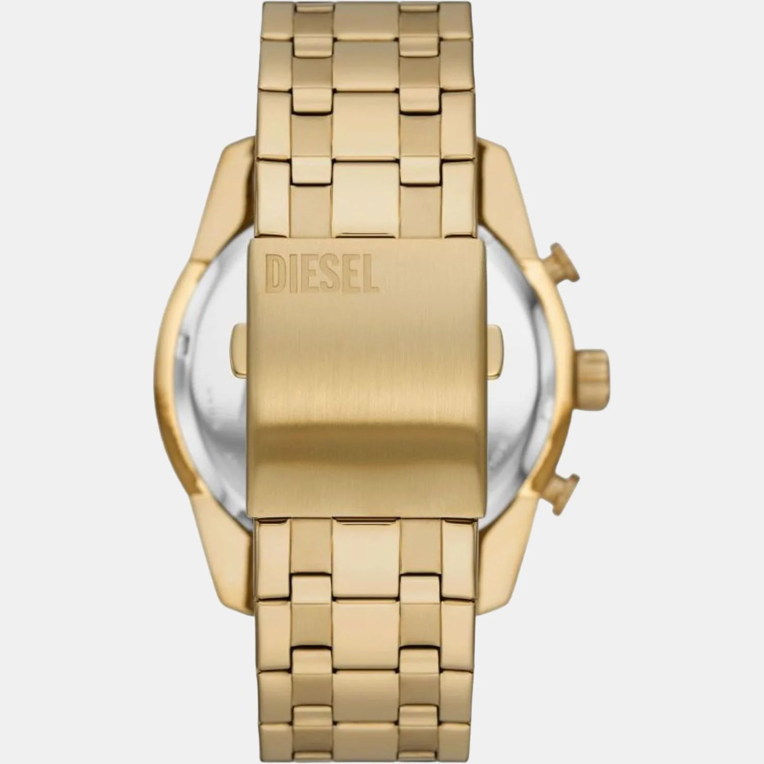 Split Men Quartz Gold Dial Chronograph Stainless Steel Watch DZ4590 - Image 2