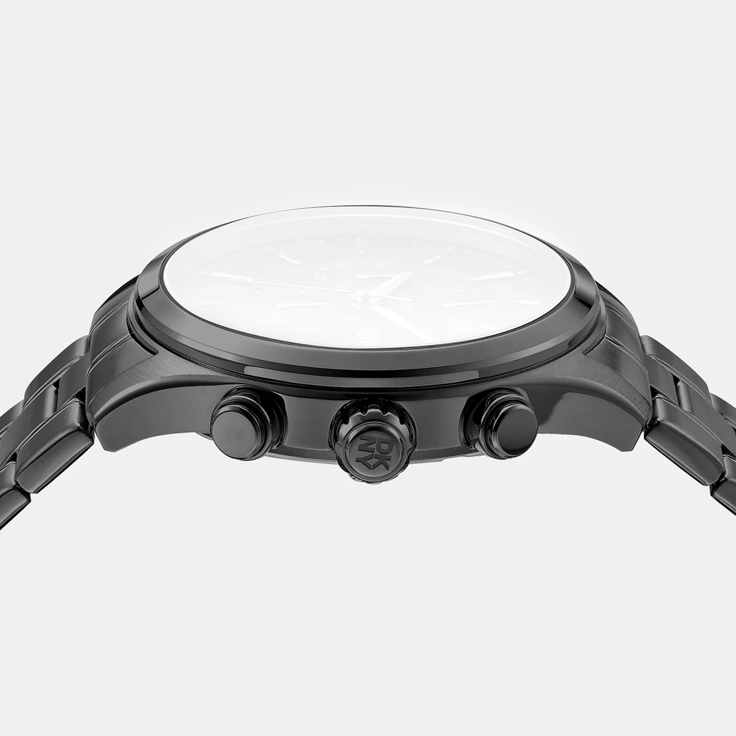 Active Men Quartz Anthracite Dial Analog Stainless Steel Watch DK1G136M0075 - Image 3