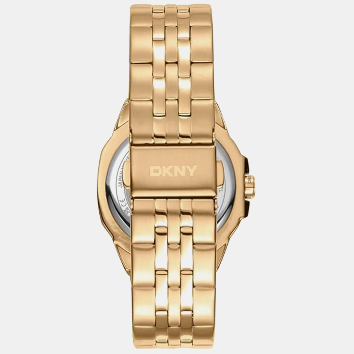 Brooklyn Midi Women Quartz Champagne Dial Analog Stainless Steel Watch DK1L012M0065 - Image 3