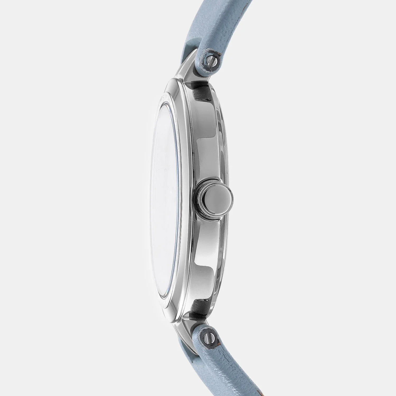 Downtown Midi Women Quartz Blue Dial Analog Leather Watch DK1L045L0015 - Image 3