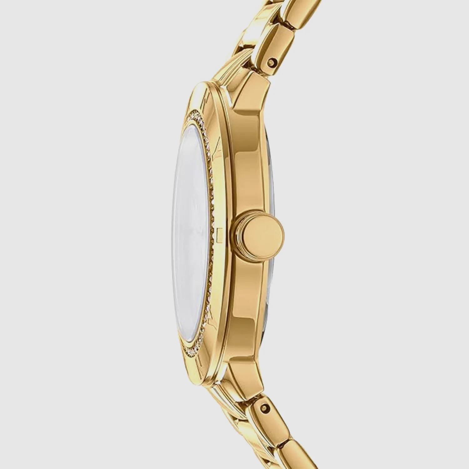 Eastside Logo Women Quartz White Mother Of Pearl Dial Analog Stainless Steel Watch DK1L023M0035 - Image 2