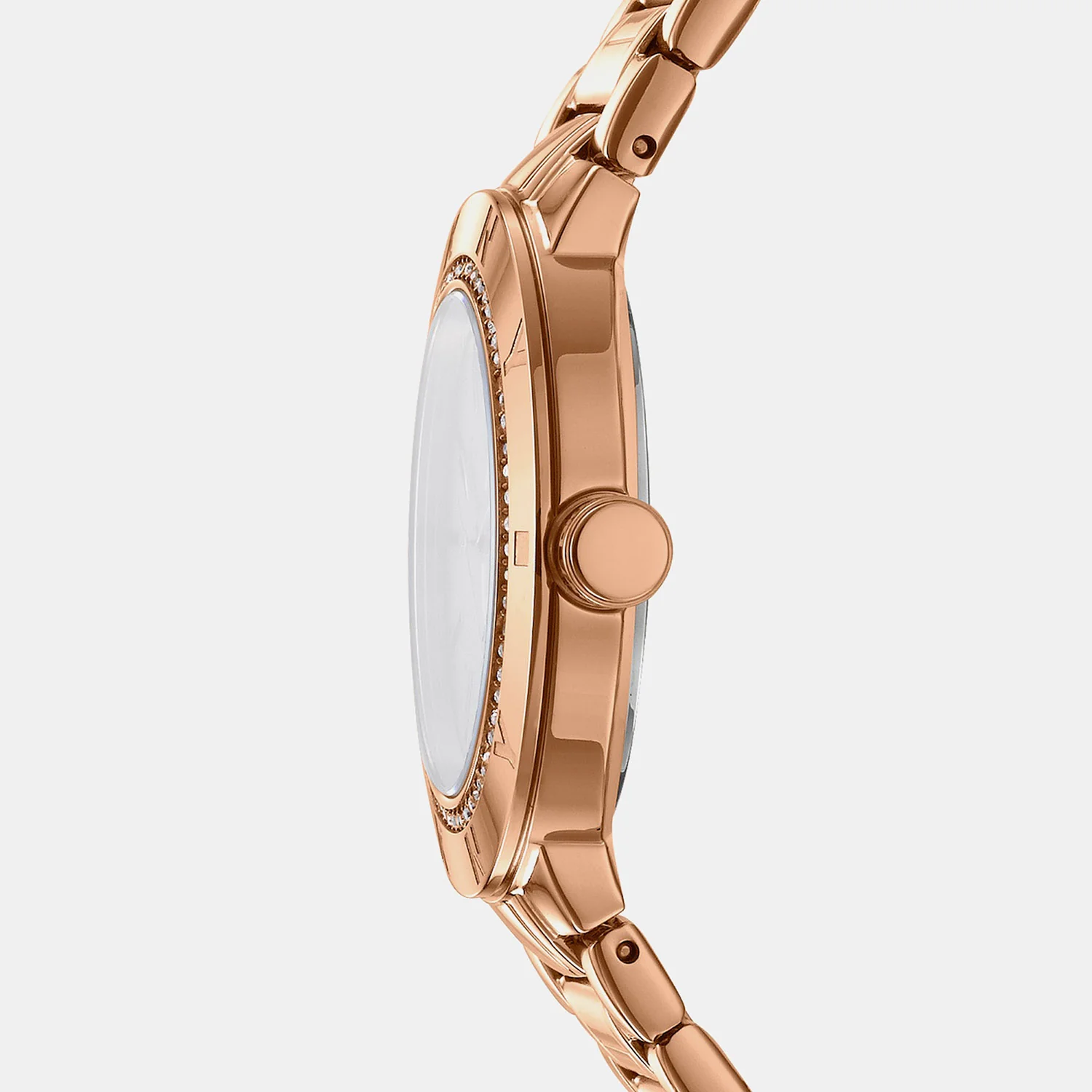 Eastside Logo Women Quartz White Mother Of Pearl Dial Analog Stainless Steel Watch DK1L023M0045 - Image 3