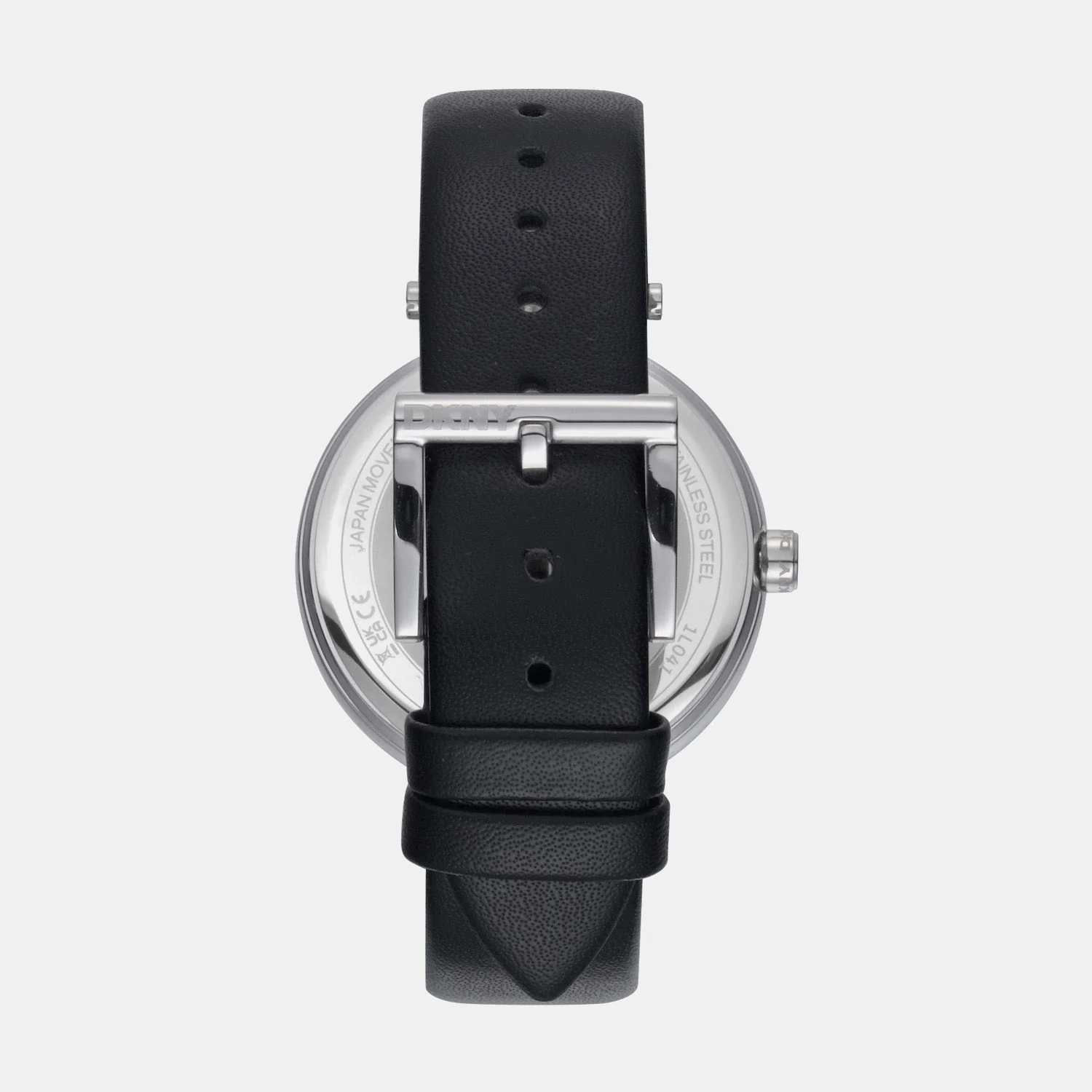 Essential Logo Women Quartz White Mother Of Pearl Dial Analog Leather Watch DK1L041L0015 - Image 2