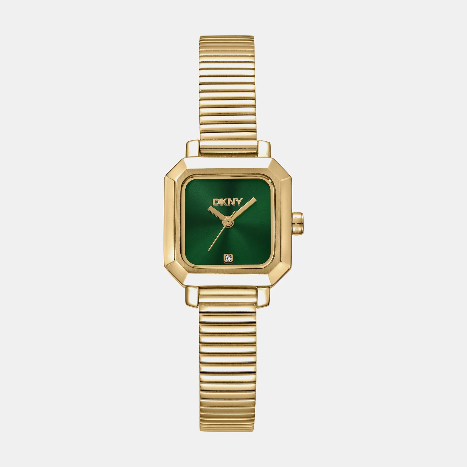 Everyday Women Quartz Dark Green Dial Analog Stainless Steel Watch DK1L123M0045