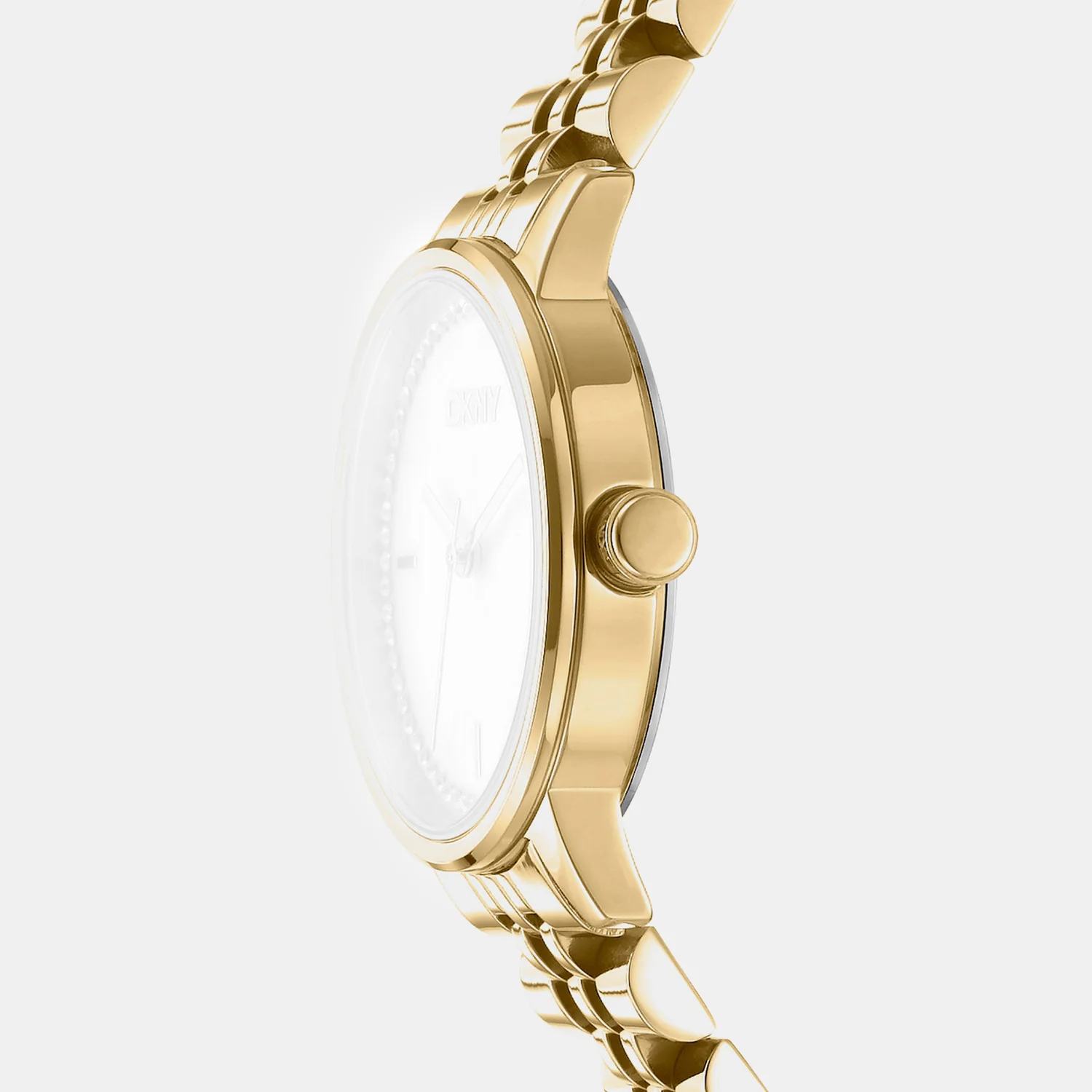 Everyday Women Quartz White Mother Of Pearl Dial Analog Stainless Steel Watch DK1L086M0055 - Image 3