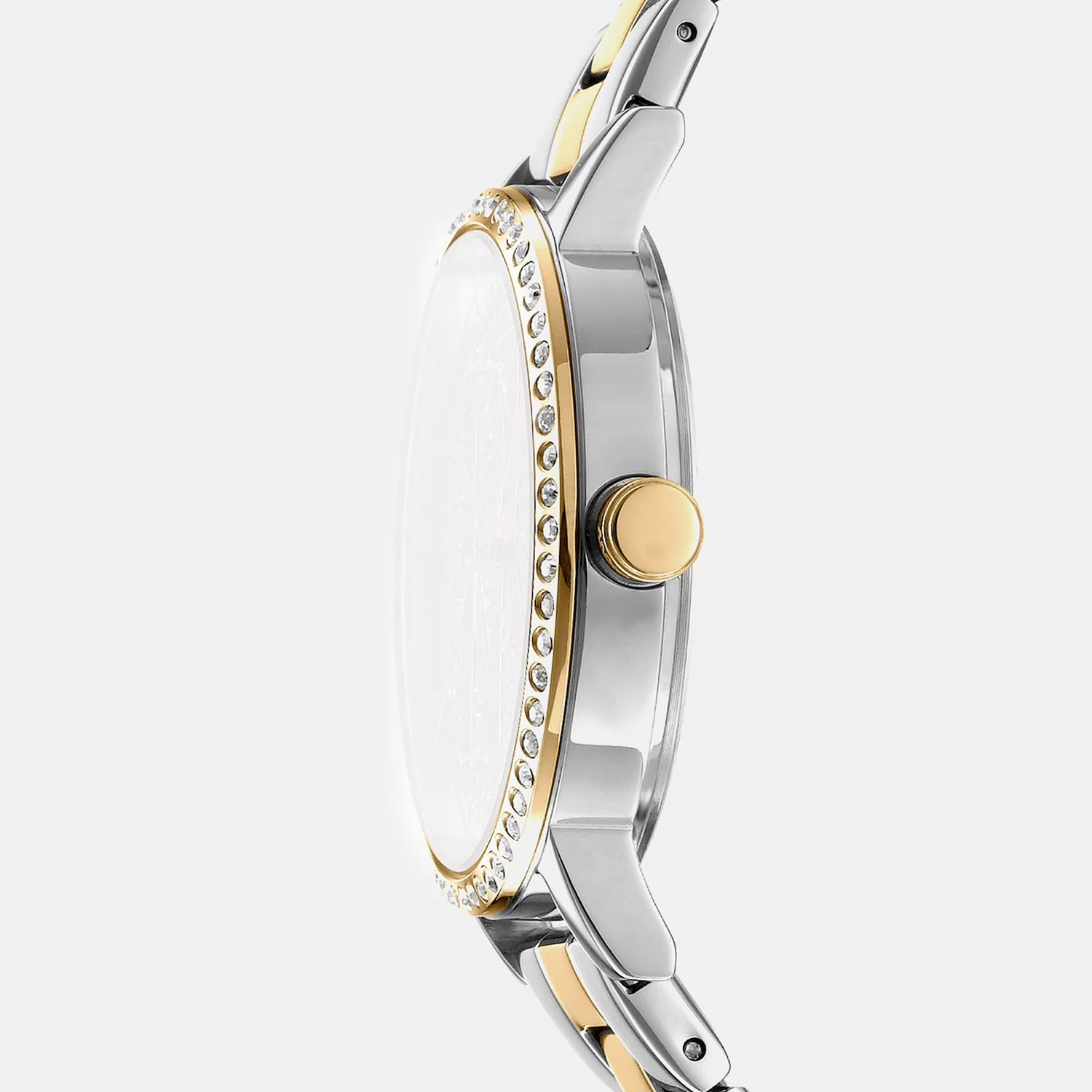 Soho Logo Women Quartz Green Dial Analog Stainless Steel Watch DK1L035M0085 - Image 3