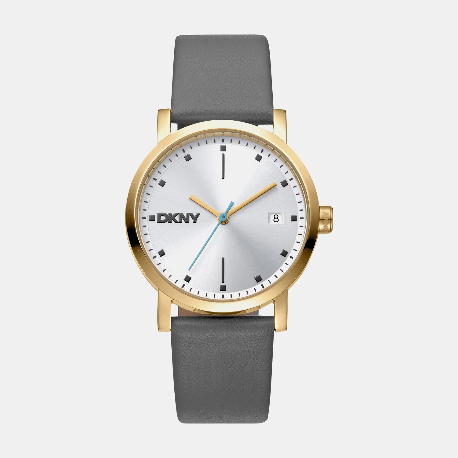 Soho Midi Women Quartz Silver Dial Analog Leather Watch DK1L036L0025