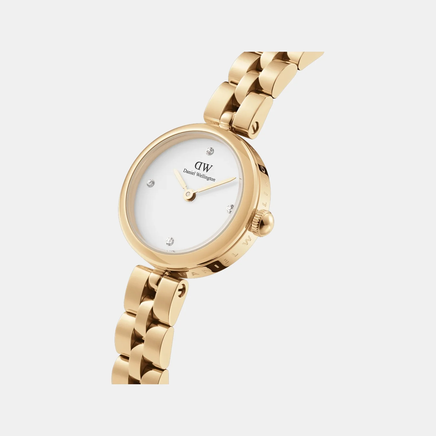 Elan Jewelry Women Quartz White Dial Analog Stainless Steel Watch DW00100715K - Image 2