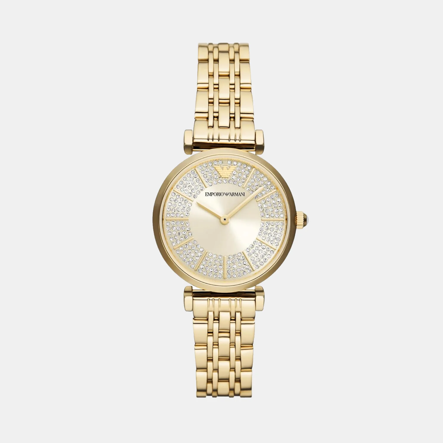 Cleo Women Quartz Cream Dial Analog Stainless Steel Watch AR11608 - Image 2