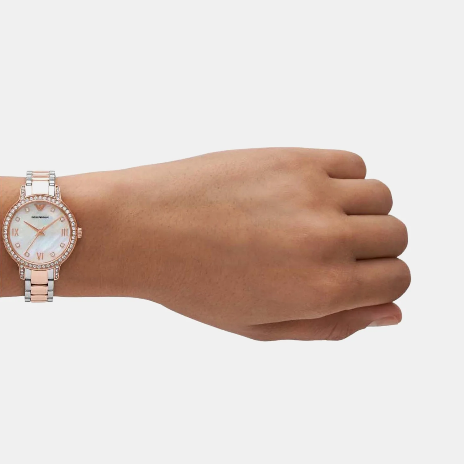 Cleo Women Quartz Silver Dial Analog Stainless Steel Watch AR11499 - Image 7